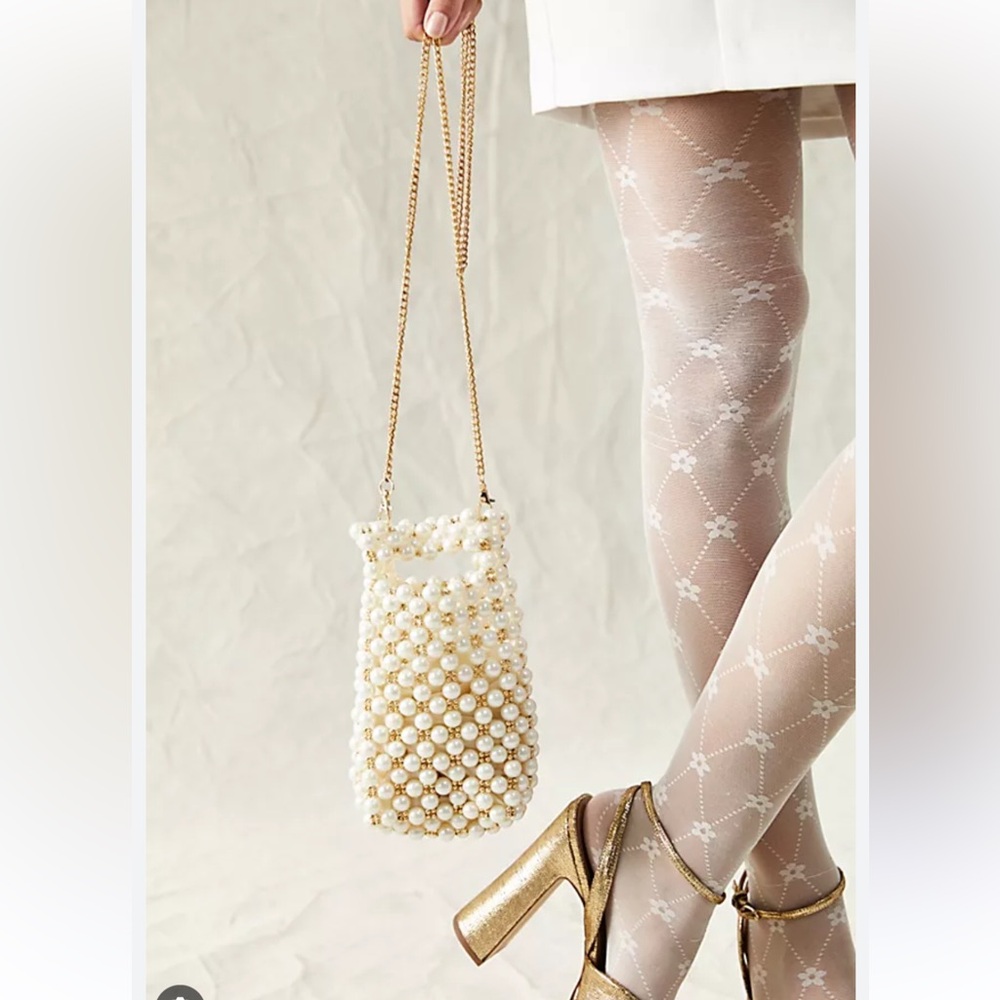Free people pearl crossbody